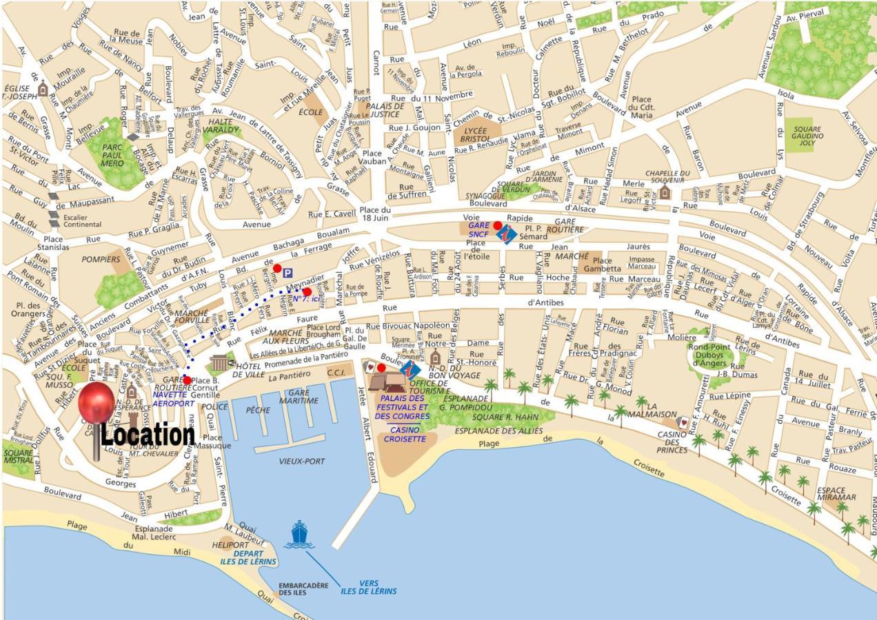 Maisonnette Studio Bas Suquet, Proche Plage Et Palais Cannes Buitenkant foto